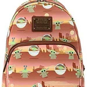 Loungefly Star Wars Baby Yoda Grogu Mandalorian Mini Backpack