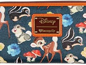 Loungefly x Disney Bambi and Friends Zip Around Wallet