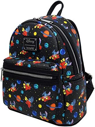 Loungefly x Disney Lilo and Stitch in Space Mini Backpack - Image 2