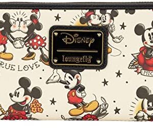 Loungefly Disney Mickey and Minnie Mouse Tattoo Art Wallet