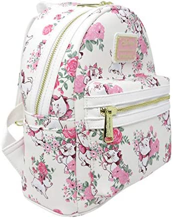 Loungefly Disney The Aristocats Marie Floral Mini Backpack - Image 2