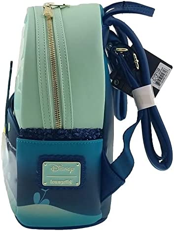Loungefly Disney Flounder Sebastian The Little Mermaid Sidekicks Mini Backpack - Image 3