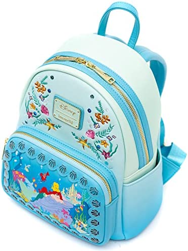 Loungefly Disney The Little Mermaid Princess Stories Series Mini Backpack - Image 5