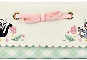 Loungefly Bambi Spring Time Gingham Tri-Fold Wallet