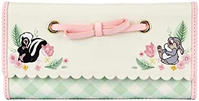Loungefly Bambi Spring Time Gingham Tri-Fold Wallet