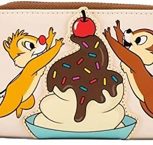 Loungefly Disney Chip and Dale Cherry On Top Faux Leather Wallet