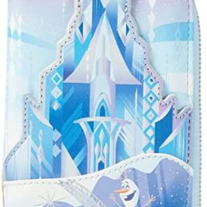 Loungefly Disney Frozen Princess Castle Zip Around Wallet Frozen One Size