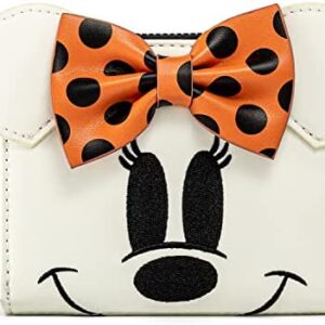 Loungefly Disney Ghost Minnie Glow in the Dark Wallet