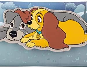 Loungefly Disney Lady and the Tramp Wet Cement Faux Leather Wallet