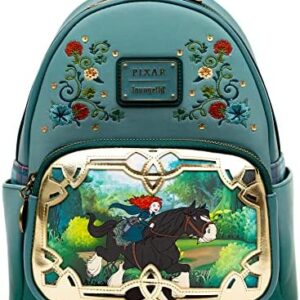 Loungefly Disney Mini Backpack, Disney Princess Stories Series Pixar Merida, Brave