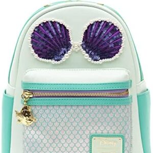 Loungefly Disney Mini Backpack, The Little Mermaid Ariel Sequins & Pearls