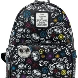 Loungefly Disney Nightmare Before Christmas Jack Skellington Sugar Skull Glow in the Dark AOP