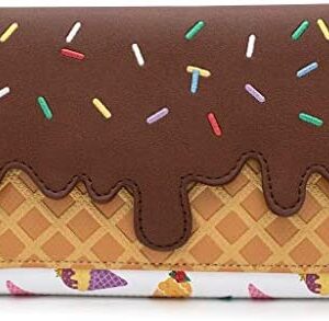 Loungefly Disney Princesses Ice Cream Die Cut Wallet