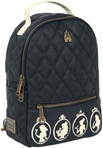 Loungefly Princess Portraits Faux Leather Mini Backpack - Disney Princesses Print Backpack For Fans - View #5