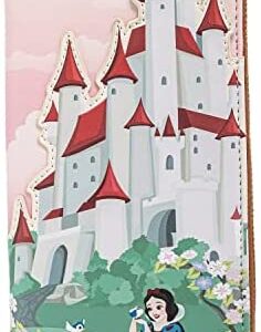Loungefly Disney Snow White Castle Scene Zip Around Wallet