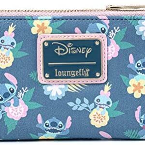 Loungefly Disney Stitch and Scrump Floral Bi-Fold Wallet