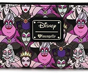 Loungefly Disney Villains All Over Print Wallet