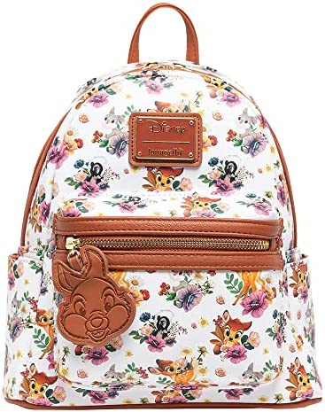 Loungefly Women’s Disney Bambi, Thumper and Flower Backpack Bag ...