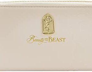 Loungefly x Beauty and the Beast Belle Embossed Charm Wallet