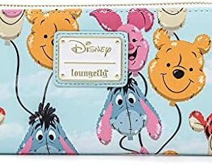 Loungefly x Disney Winnie The Pooh Balloon Friends Zip Around Wallet