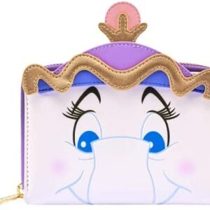 Loungefly Disney: Beauty and The Beast - Mrs. Potts and Chip Wallet, Amazon Exclusive