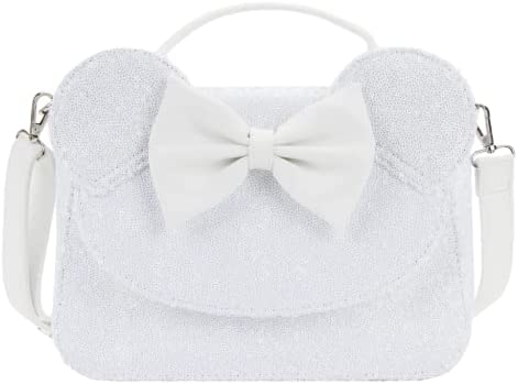 Loungefly Disney Minnie Sequin Wedding Crossbody Bag - Image 2