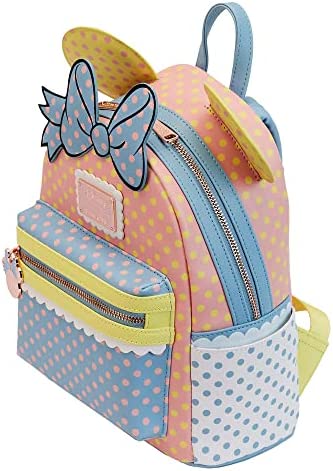 Minnie Mouse Pastel Polka Dot Mini Backpack - Image 2