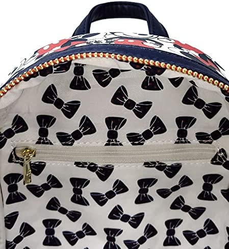 Loungefly Disney Mickey and Minnie Mouse Mini Backpack - Image 4