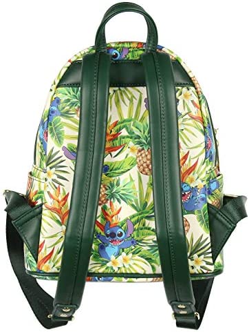 Loungefly Disney Lilo & Stitch Hawaiian Pineapple Mini Backpack - Image 3