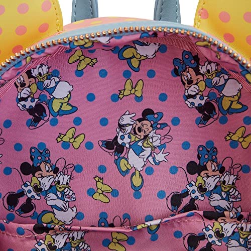 Minnie Mouse Pastel Polka Dot Mini Backpack - Image 4