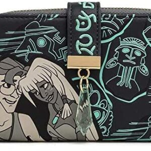 Loungefly Disney Atlantis 20th Anniversary Kida Milo Wallet