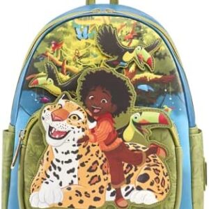Loungefly Disney: Encanto - Antonio and Parce The Jaguar Backback, Amazon Exclusive, Multicolor