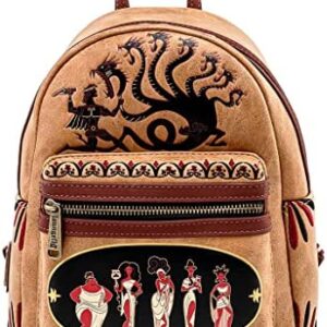 Loungefly Disney Hercules Muses Womens Double Strap Shoulder Bag Purse