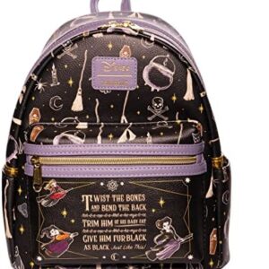 Loungefly Disney Hocus Pocus GITD (Glow in the Dark) Spell Mini Backpack