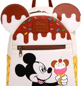 Loungefly Disney Mickey Mouse Ice Cream Mini Backpack
