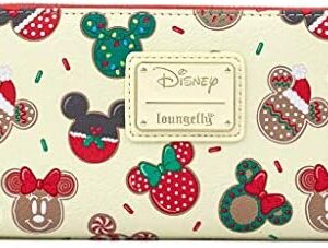 Loungefly Disney Mickey and Minnie Christmas Cookies Wallet