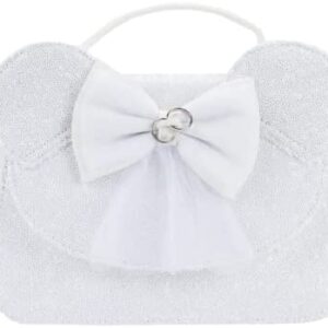 Loungefly Disney Minnie Sequin Wedding Crossbody Bag