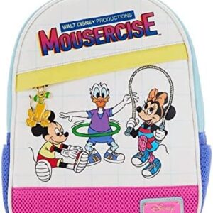 Loungefly Disney Mousercise Mini Backpack