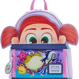Loungefly Disney Pixar Moments Finding Nemo Darla Womens Double Strap Shoulder Bag Purse