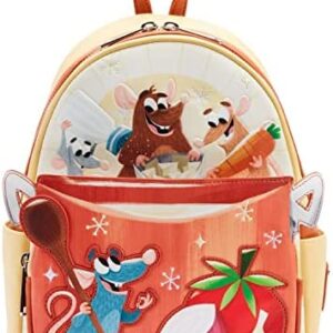 Loungefly Disney Pixar Moments Ratatouille Cooking Pot Womens Double Strap Shoulder Bag Purse