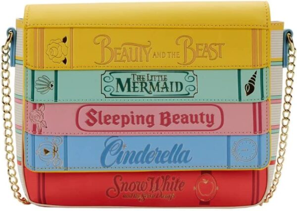 Loungefly Disney Princess Books Classics Crossbody Bag ...