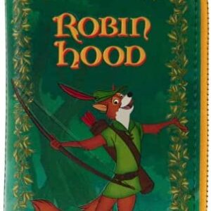 Loungefly Disney Robin Hood Book Zip Around Wallet