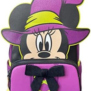 Loungefly Disney Wickedly Cute Witch Minnie Cosplay GITD Mini Backpack - BCT Exclusive