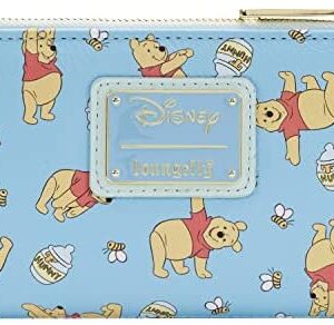Loungefly Disney Winnie The Pooh All Over Print Faux Leather Wallet
