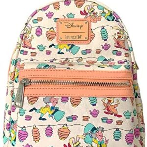Loungefly Exclusive Alice in Wonderland Tea Party Double Strap Shoulder Bag