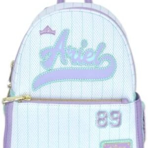 Loungefly GT Exclusive Disney The Little Mermaid Ariel Jersey Mini Backpack
