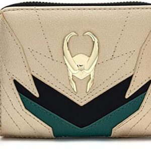 Loungefly Marvel Loki Classic Cosplay Zip Around Wallet