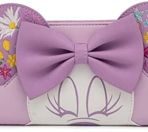Loungefly Minnie w/Flowers Ziparound Wallet