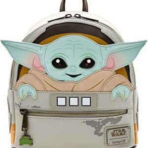 Loungefly Star Wars Baby Yoda The Mandalorian Womens Double Strap Shoulder Bag Purse