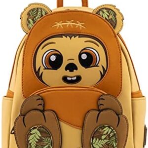Loungefly Star Wars Wicket Ewok Footsie Cosplay Womens Double Strap Shoulder Bag Purse